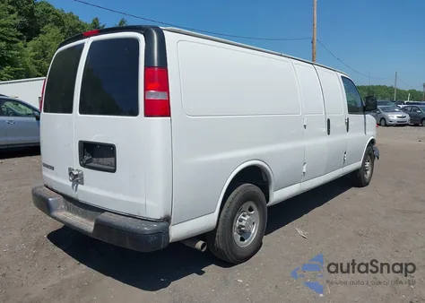2019 Chevrolet Express 2500 Work Van из США, поврежденный, VIN 1GCWGBFP4K1204822